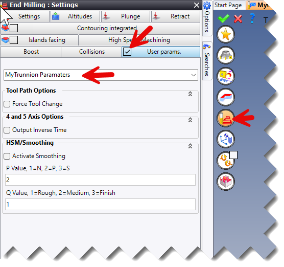 TopSolid activate user parameter