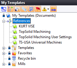 Creating a machine document template